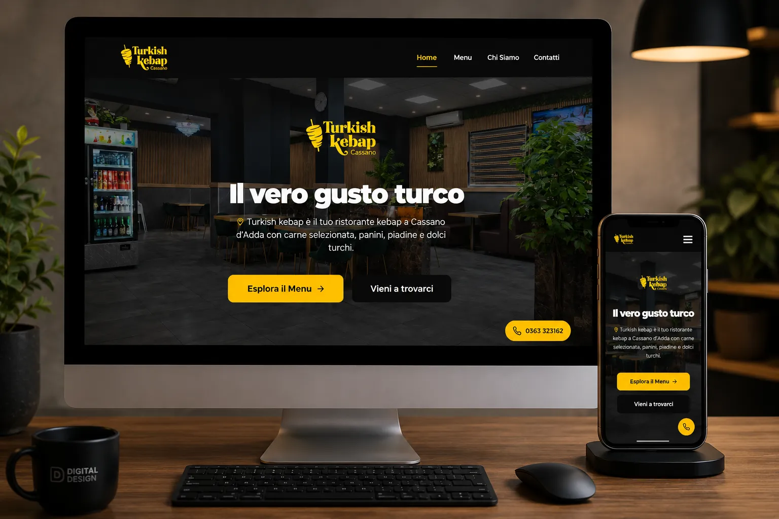 Sito web Turkish Kebap Cassano